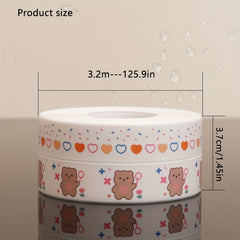 Acrylic Waterproof Tape Toilet Mildew Proof Seam Sticker