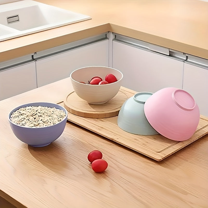 6pcs Unbreakable Cereal Bowl Microwave Dishwasher Safe