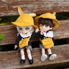 Dollhouse Couples Doll Set + 2 Random Expressions