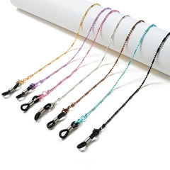 Multicolor Sunglasses Chain Metal Lanyard Neck Strap Cord