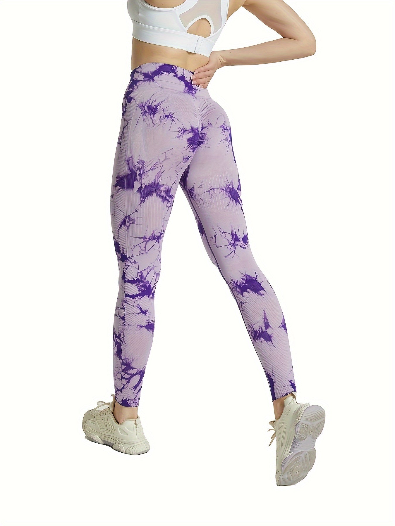 Tie Dye High Waist Yoga Leggings Women's Activewear