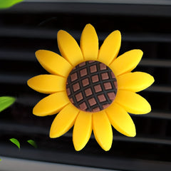 Sunflower Car Aromatherapy Clip with Tablets