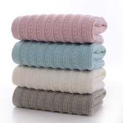 4-Pack Checkered Pattern Hand Towels 13 X 28 Inch