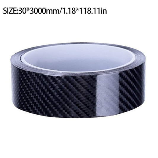 Waterproof 3D Carbon Fiber Roll Window Sticker Trim Cover