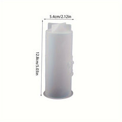 Orchid Cylindrical Candle Making Silicone Mold