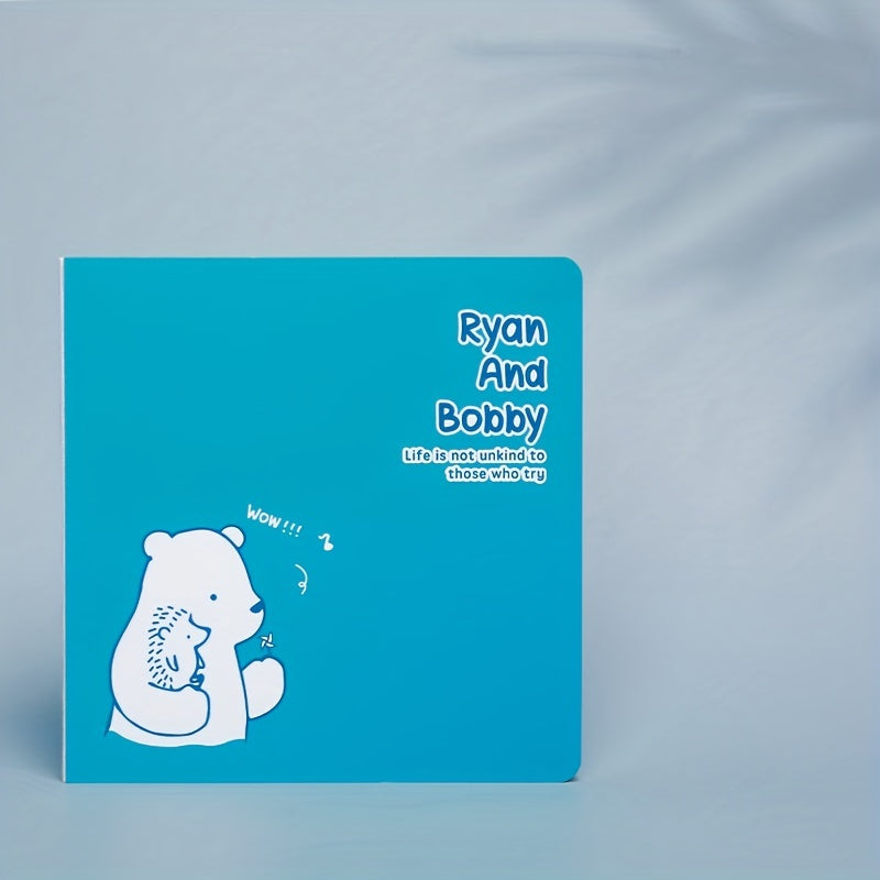 128 Pages Square Notebook for Students