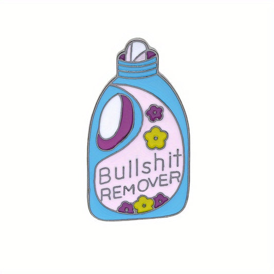 Novelty Laundry Detergent Bottle Brooch