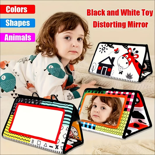Foldable Infant Mirror Strap Car Seat Nursery Learning Toy