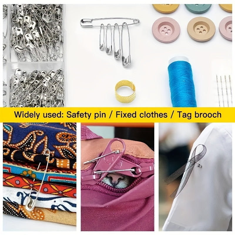 20pcs Stainless Steel Quilting and Craft Safety Pins