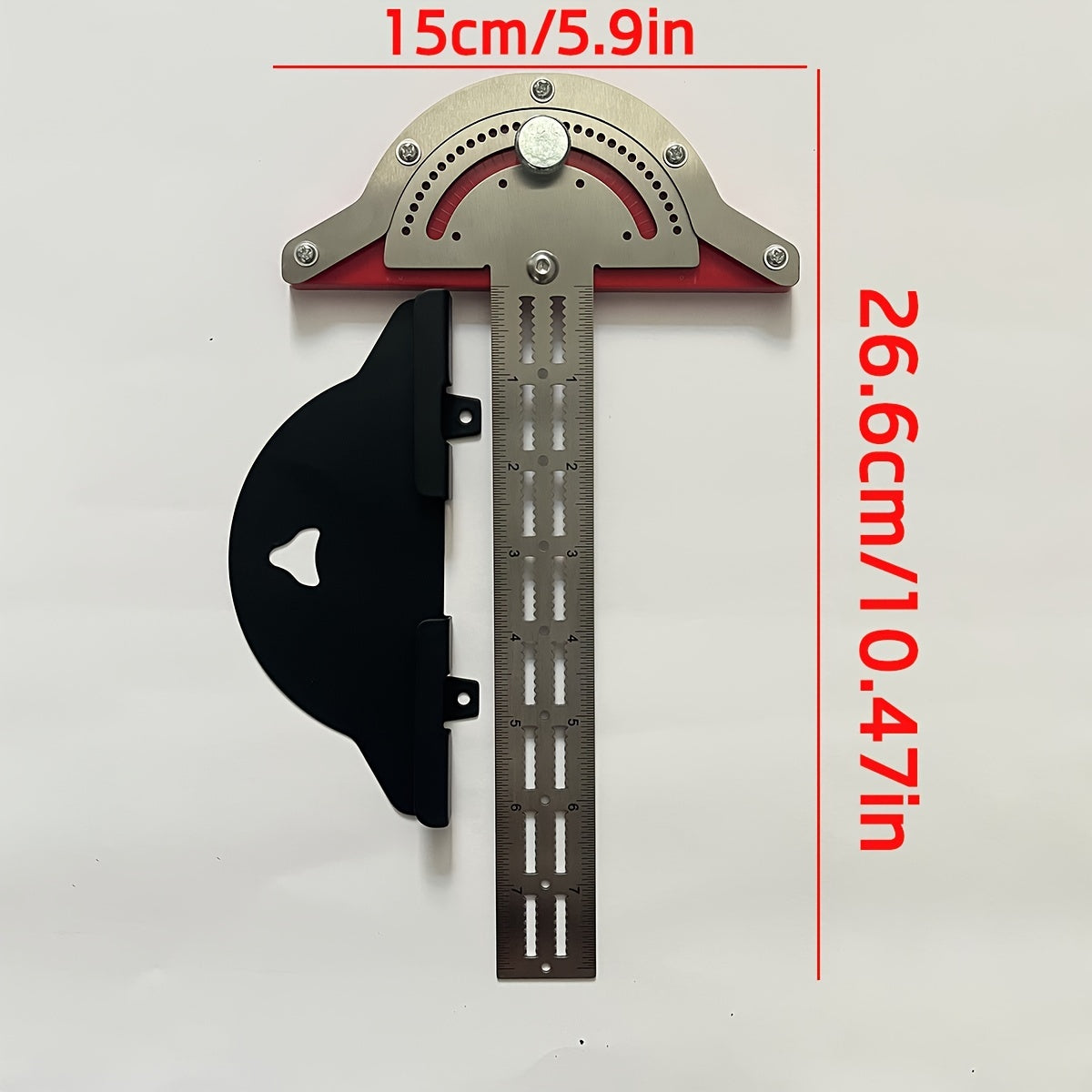Stainless Steel Woodworking Ruler Angles Tool for Woodworkers
