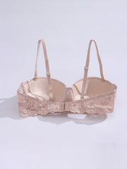 3pcs Lace Push Up Bras Comfy Balconette Bra