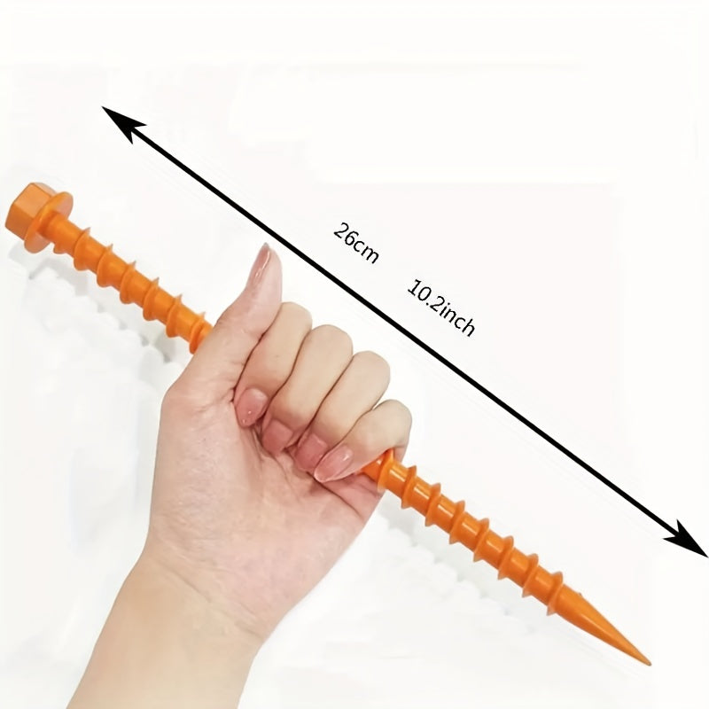 4PCS Ground Nails Windproof Tent Stakes Canopy Accessories