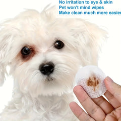 120pcs Pet Eye Wipes for Dogs and Cats, Tear Stain Removal