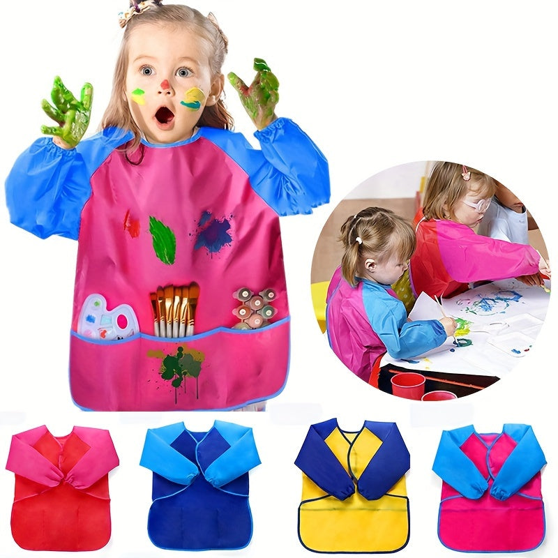 Art Painting Apron Reverse Wearing Cover Eating Apron