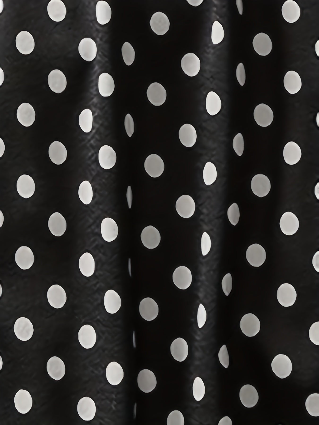 Polka Dot Wide Leg Stretch Pants Plus Size