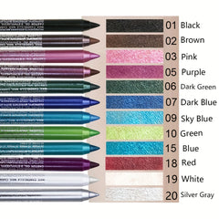 High Pigmented Pearly Shimmer Waterproof Eyeliner Stick