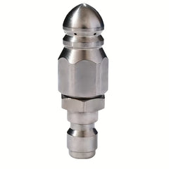 5000 PSI Sewer Jetter Nozzle for 1/4 Pressure Washer Quick Connector