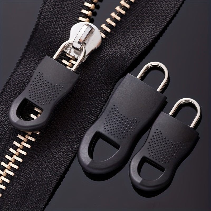 8pcs Zipper Head Accessories Pendant Repair Universal Zipper Head Buckle