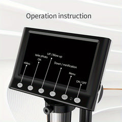 HD 10 Digital Electronic Microscope Screen Mobile Phone Watch Repair