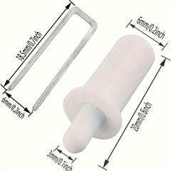 20pcs Blinds Repair Tool Set U Shaped Nails and Spring Loaded Blinds Pins