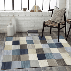 Fluffy Faux Wool Area Rugs Non-slip Large Carpet