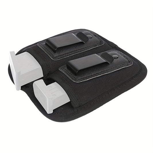 Tactical Double Magazine Pouch for Walkie Talkie, Flashlight, Phone
