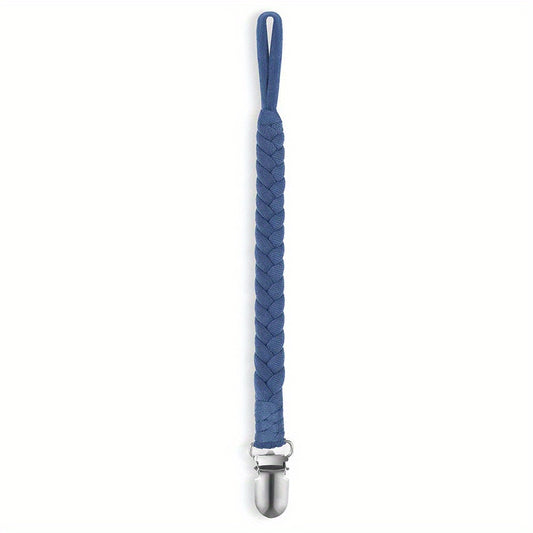 Braided Pacifier Clips For Boys And Girls - Fits All Pacifiers & Toys
