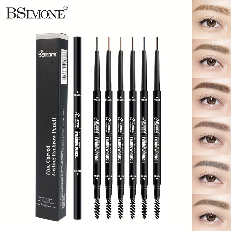 Fine Tip Waterproof Eyebrow Pen w/ Brushes
