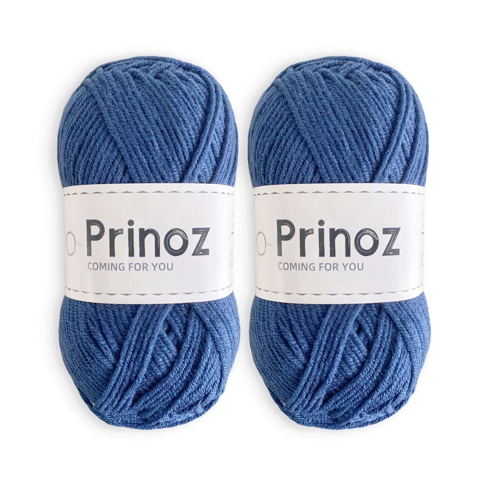 2pcs 4ply Solid Yarn for Crocheting/Knitting Dolls Baby Sweaters 50g