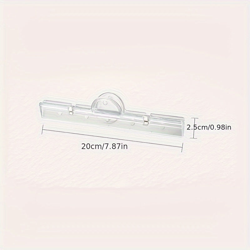 Acrylic Transparent Clip Folder