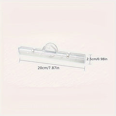 Acrylic Transparent Clip Folder