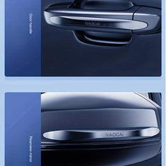 4pcs Car Door Anti-collision Strip Silicone Prote