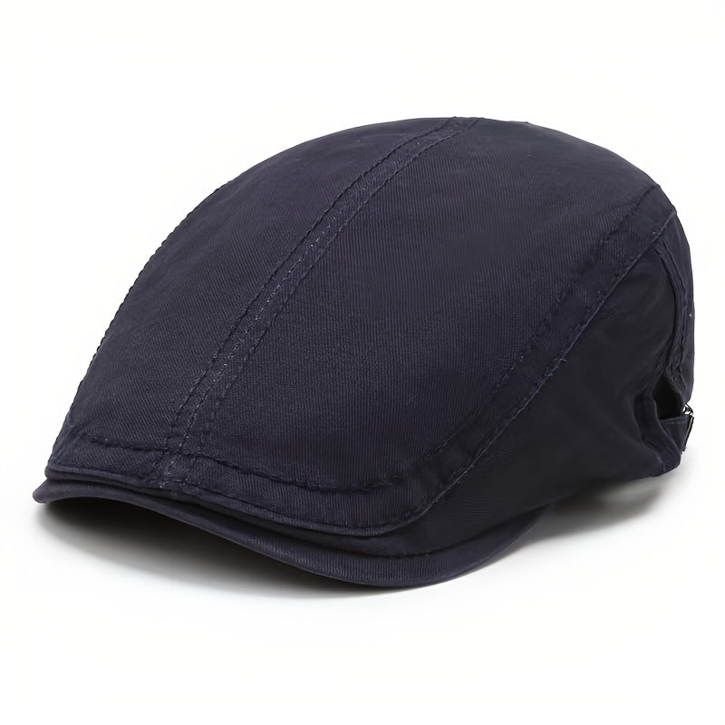 Casual Classic Retro Couple Hat Streetwear Solid Unisex
