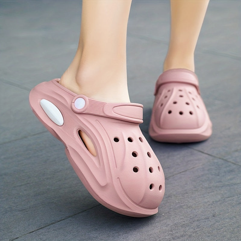Women's Lightweight Hollow Out Clogs Non Slip Sandals