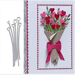Paper Art Embossing Cutting Template DIY Flower Leaf Scrapbook