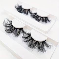 25MM Fluffy Faux Mink Lashes Bulk Pack of Daily False Eyelashes FN0047