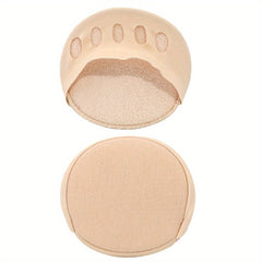 5 Toe Forefoot Pads Anti Pain Insoles Soft Breathable High Heel Half Size Pads