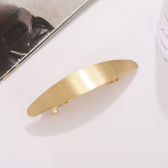 Smooth Surface Hair Clips Wide Ponytail Holder Hairpins Hair Claw for Women
