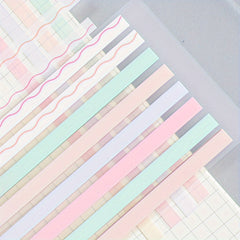 160 Small Thin PET Sticky Notes 1pc