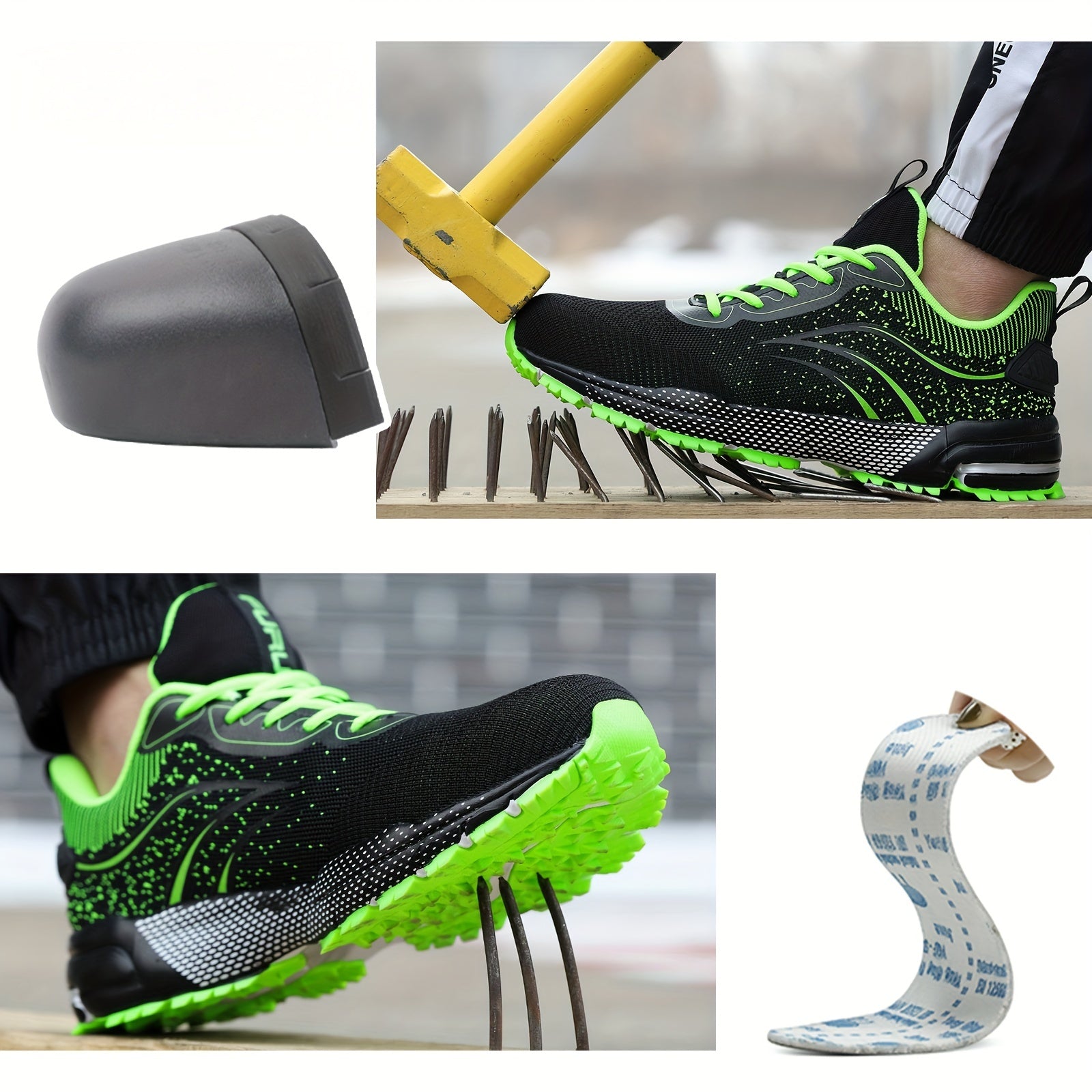 Breathable Steel Toe Work Safety Shoes