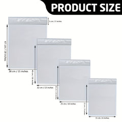 100pcs Poly Mailers Waterproof Self Sealing Courier Bags Mailing Bags