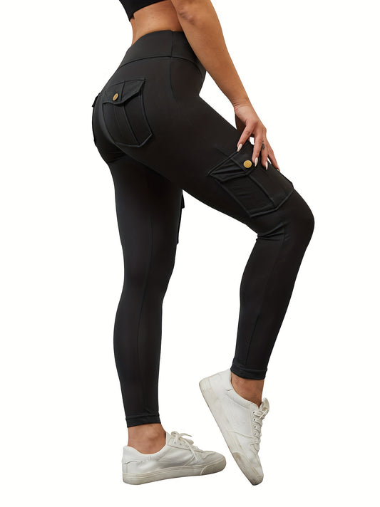 High Waist Sports Leggings Gym Tights Running Workout Pants Women's Activewear