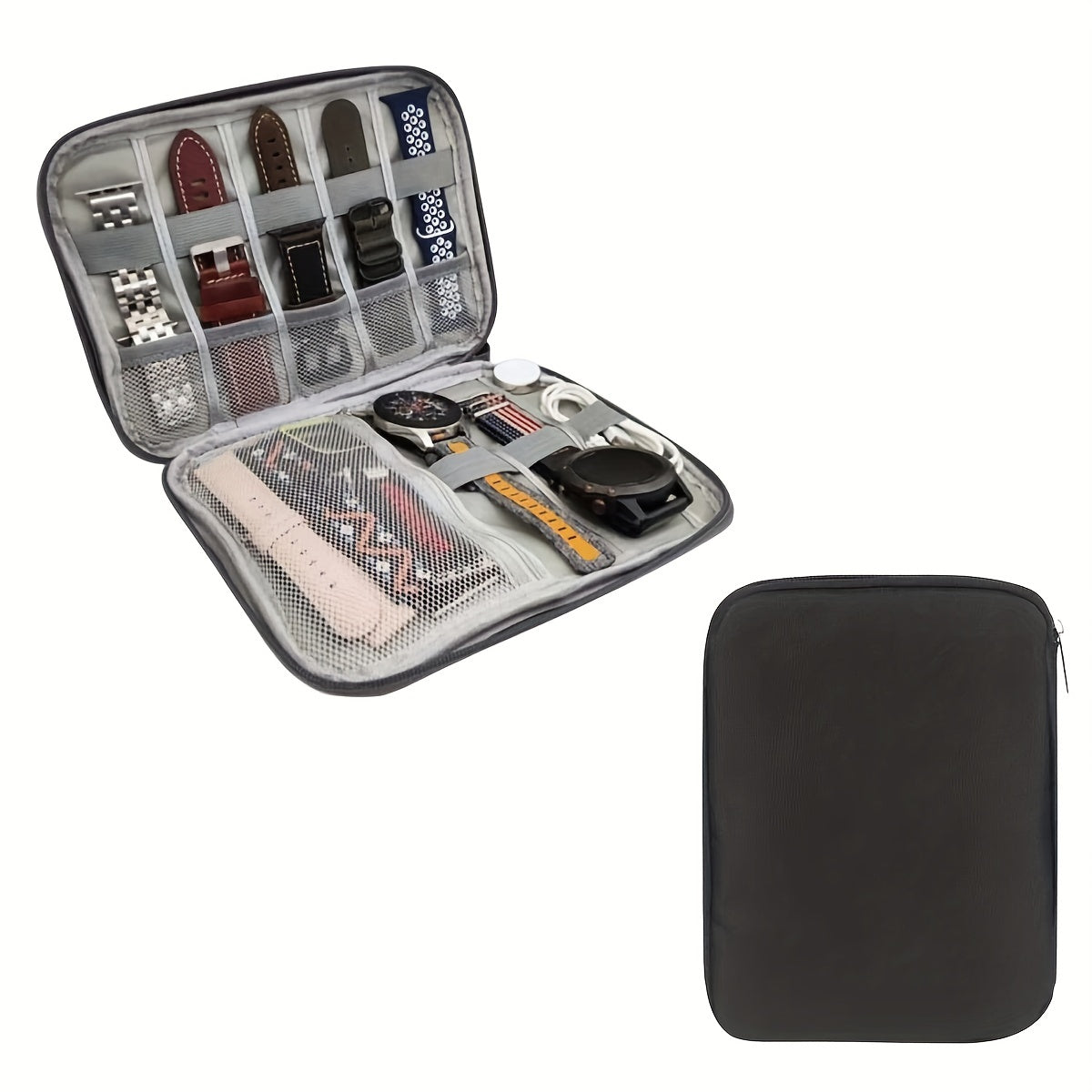 Waterproof Watch Strap Storage Bag for Outdoor Travel