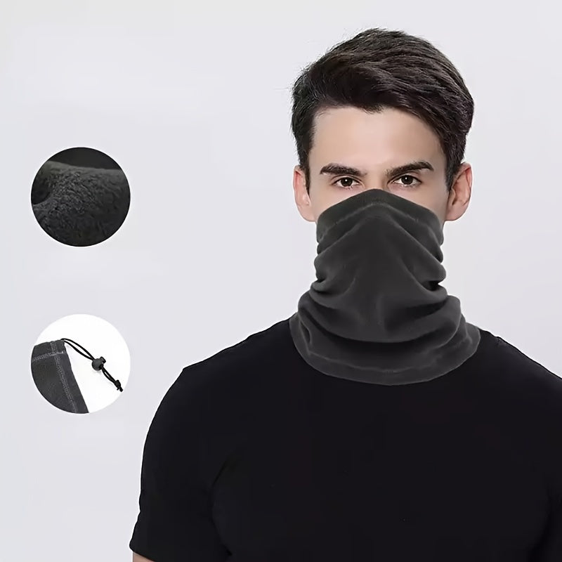 Winter Windproof Scarf Soft Cycling Hiking Half Warmer Gaiter