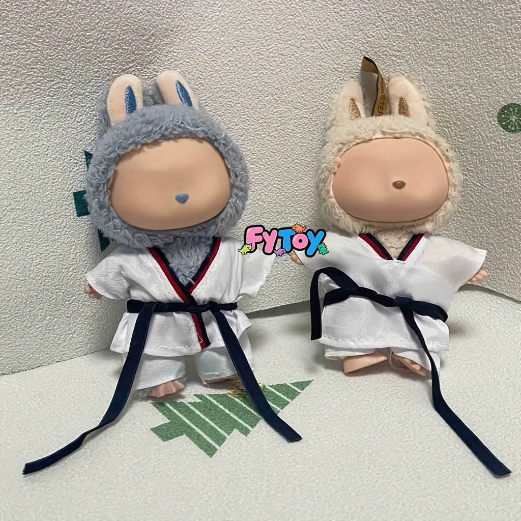 Taekwondo Sports Set for LABUBU Doll