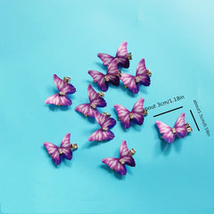 Butterfly Metal Hair Clips With Tassels Hairpin Headwear Accessories