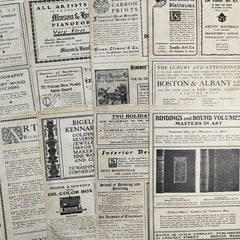 10pcs Vintage Newspaper Scrapbook Papers DIY Crafts