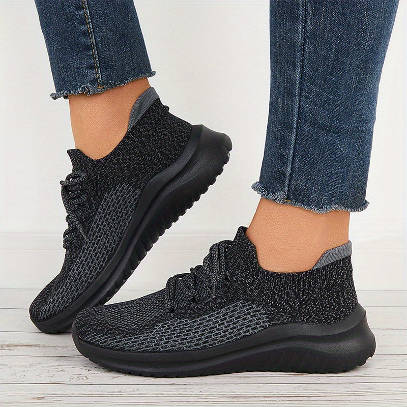 Women's Breathable Running Sneakers Non Slip Shock Absorption Casual Shoes