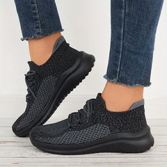 Women's Breathable Running Sneakers Non Slip Shock Absorption Casual Shoes