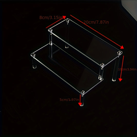 Acrylic Ladder Stand for Perfume Desktop Decoration